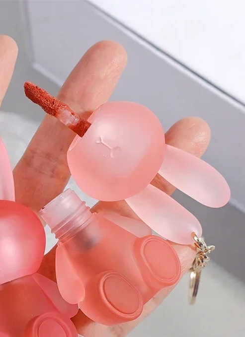 6-Colors-Cute-Bear-Keychain-Matte-Liquid-Lipstick-Waterproof-Long-Lasting-Velvet-Mate-Nude-Red-Lip